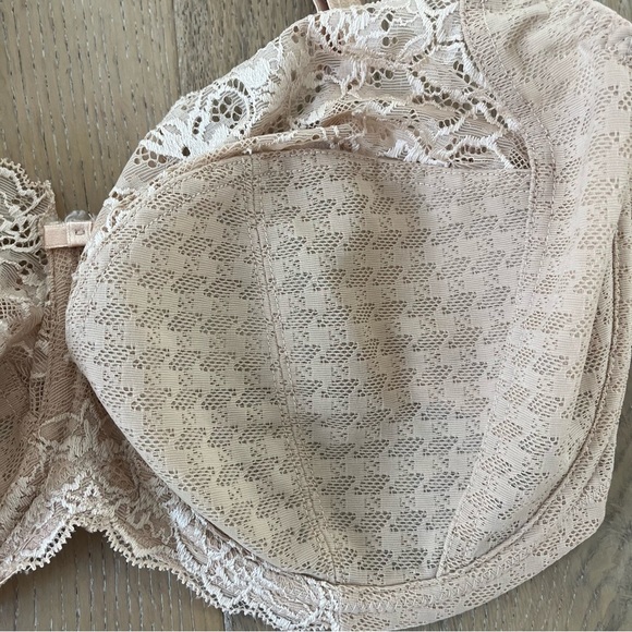 Panache Envy 36G Women Unlined Lace Bra Nude - Picture 7 of 9